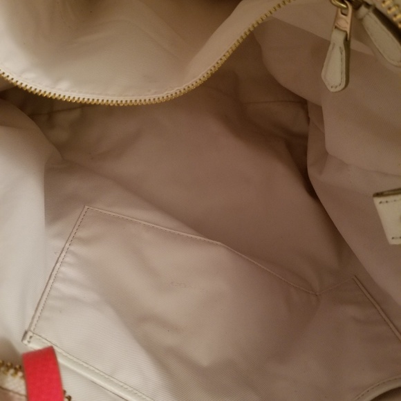 Coach Tall Tatum Tote In Neon Pop Lacing Whiplash - Picture 4 of 4